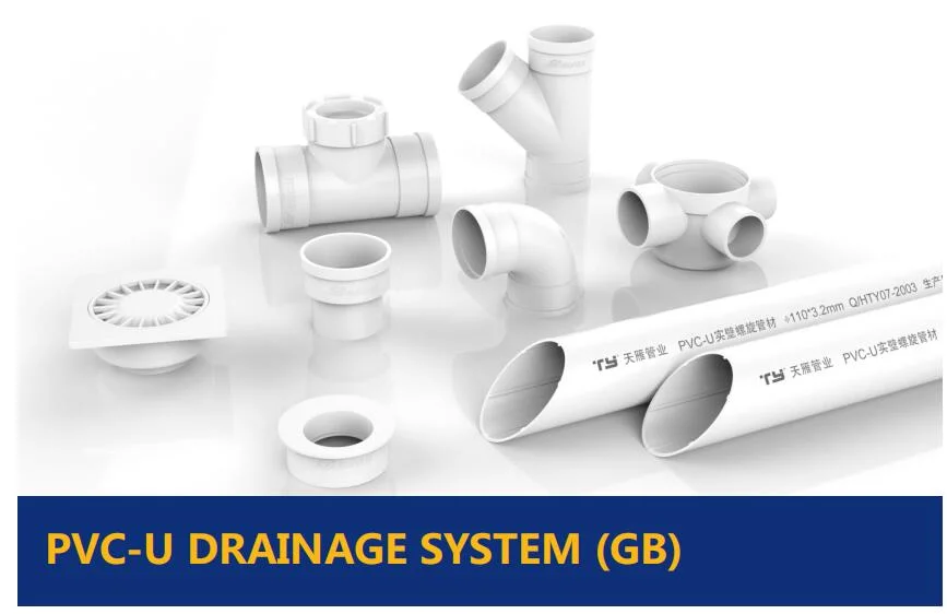 (CPVC /PVC) Plastic Drainage Waste Pipe with GB ASTM Standard