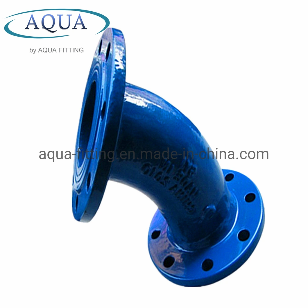 ISO2531 DN100 Ductile Cast Iron Socket Pipe Fitting Flange Sockets for UPVC Pipe