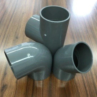 400mm PVC Pipe Fitting Equal Tee for Water Supply Pn10
