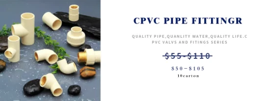Original hochwertige CPVC-Kunststoff-T-Stück-Verbindung