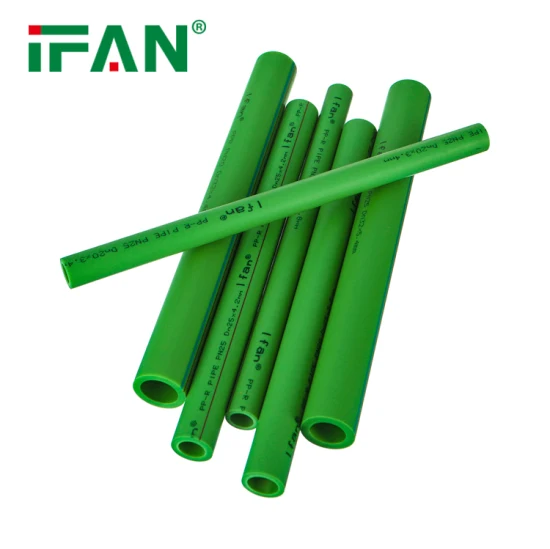 Ifan OEM ODM Factory Green Plastic Tube PPR-Rohr für die Wasserversorgung