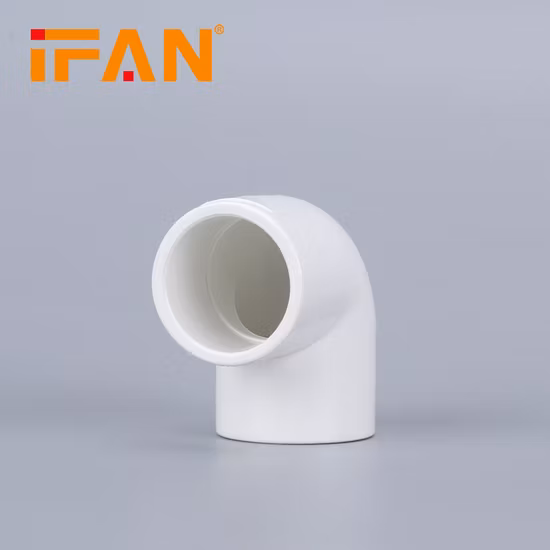 Ifanplus Großhandel UPVC-Material PVC Sch40 Fitting Hochwertige UPVC-Rohrverschraubung